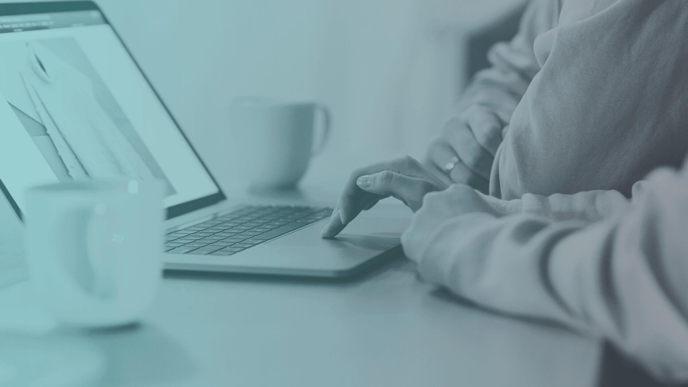 Canva Marketing laptop banner big